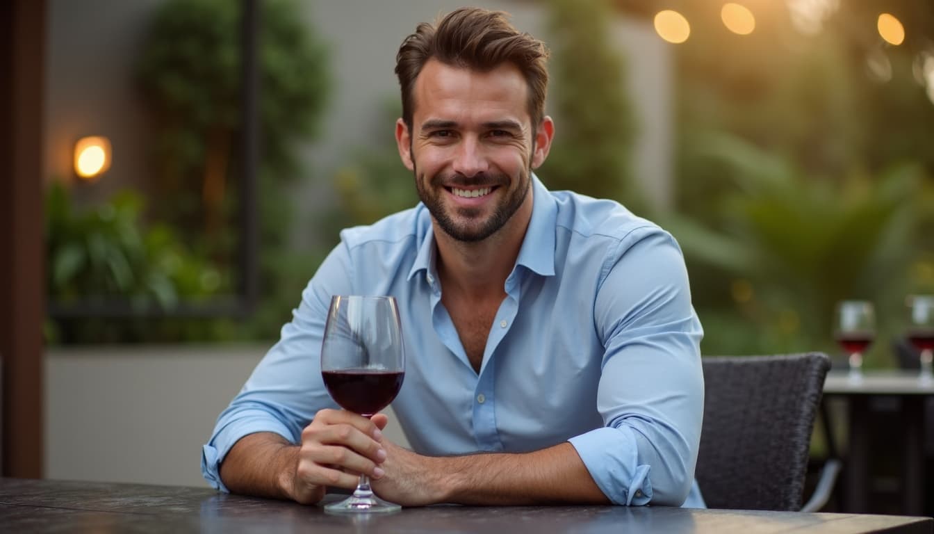 Enjoying Wine