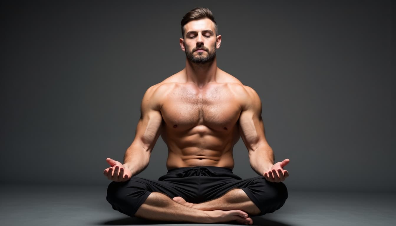 Man Meditating