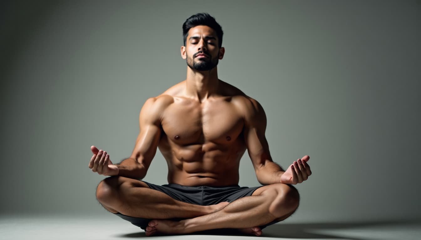 Man Meditating