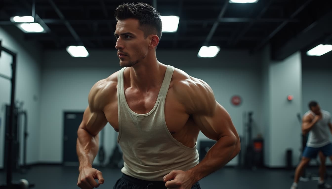 HIIT fitness concept