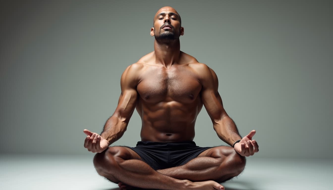 Man Meditating