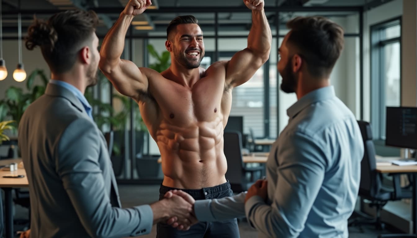 إيماءة دعم الفريق