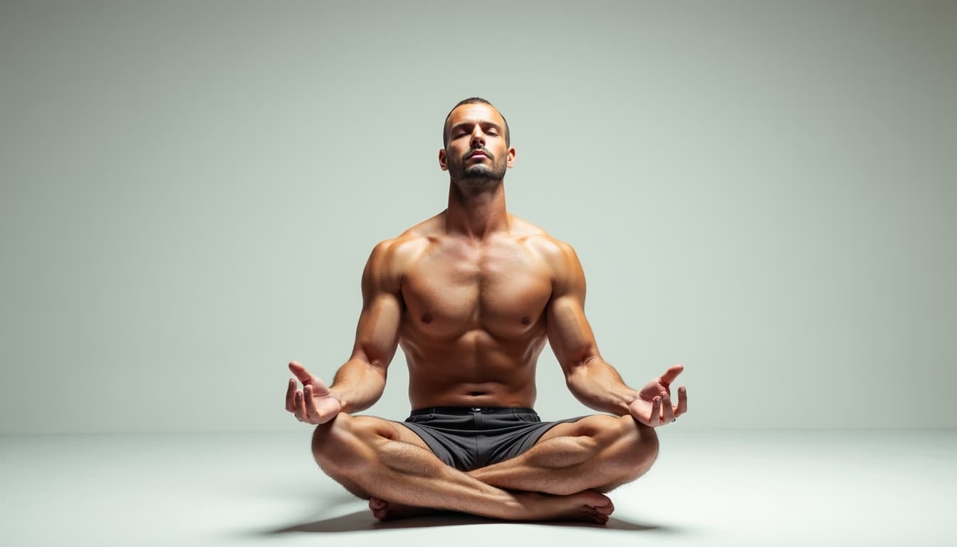 Man Meditating