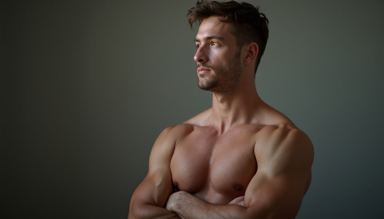 Nachdenkliche Pose