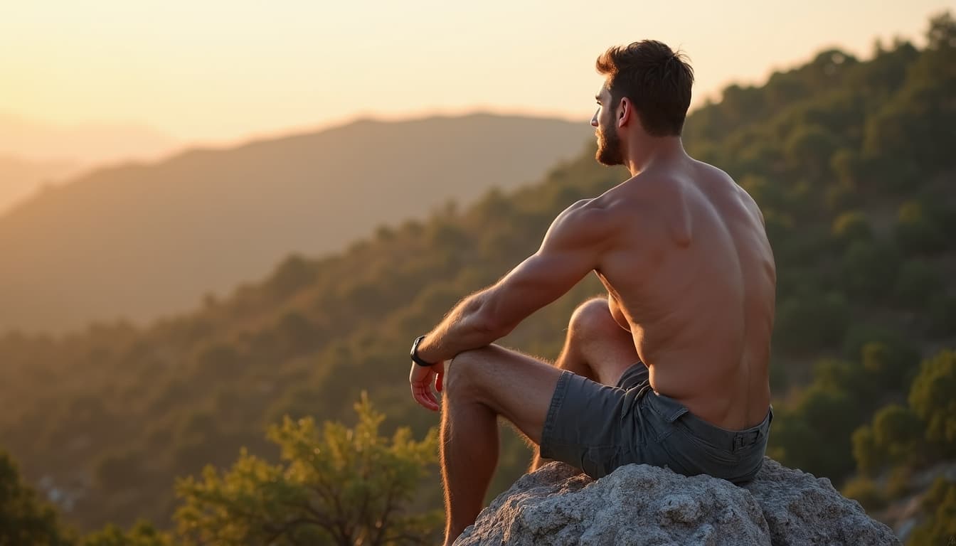 Man in nature