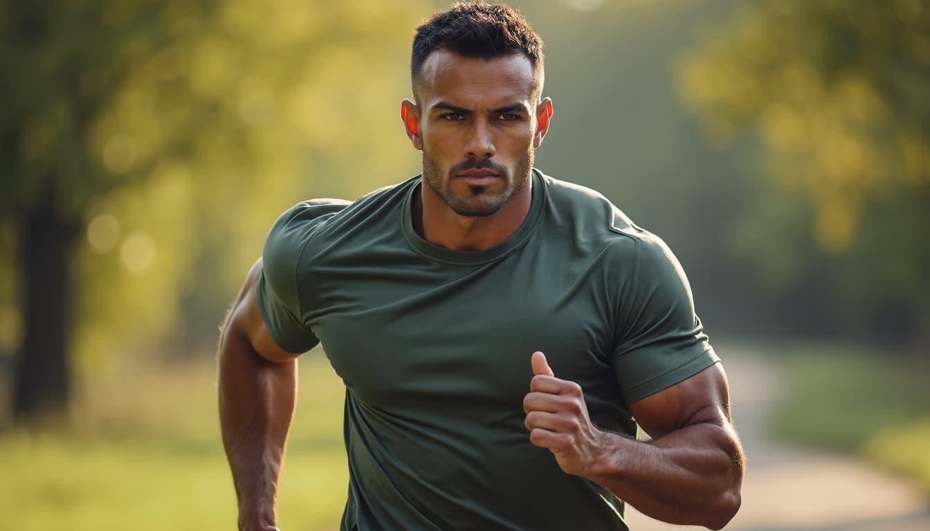 Man running