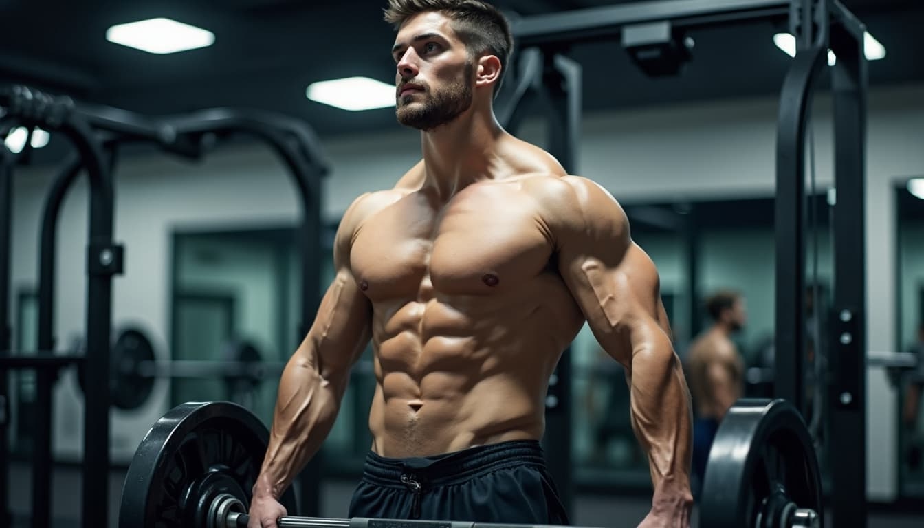 Man working out