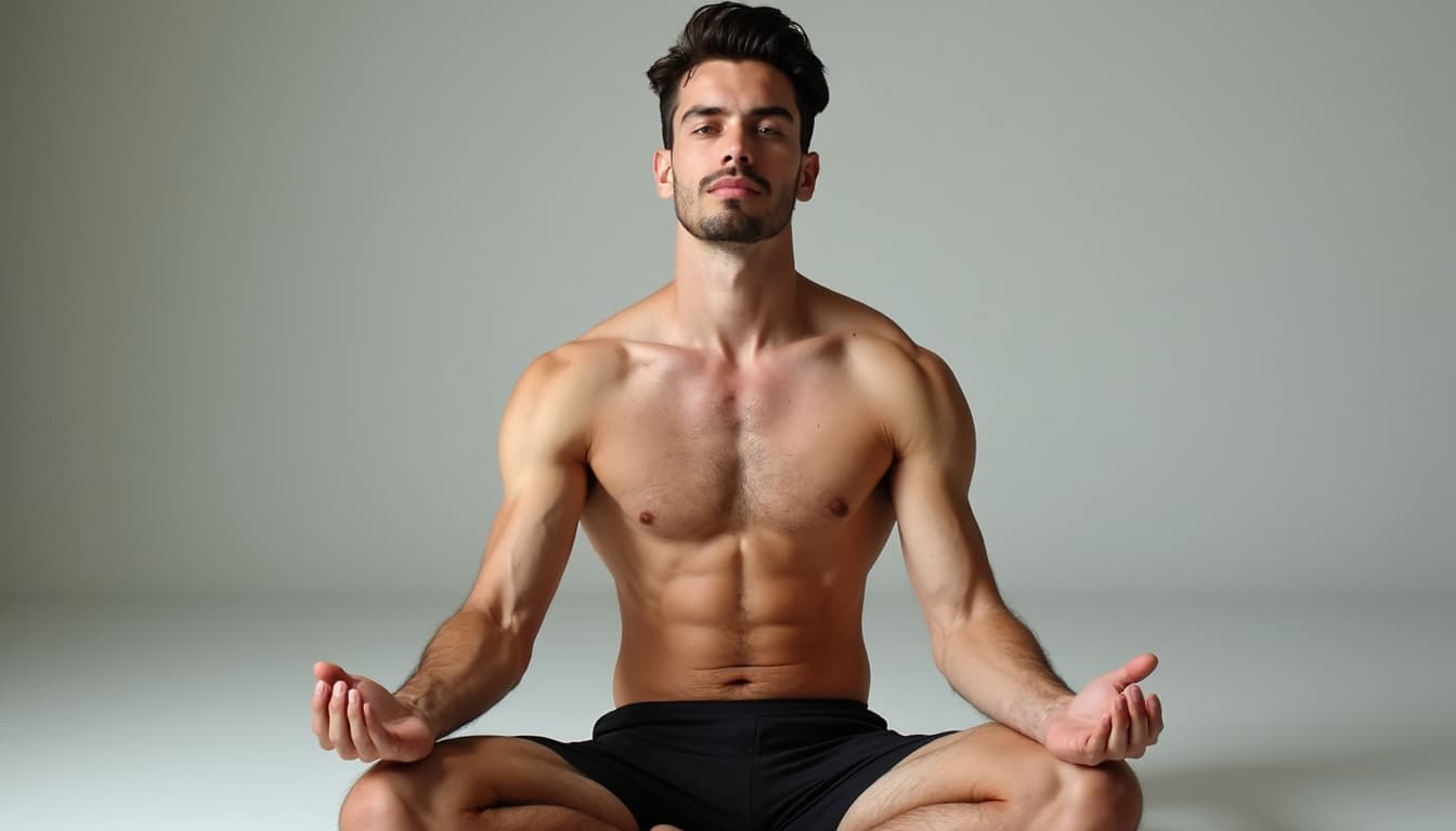 Man Meditating