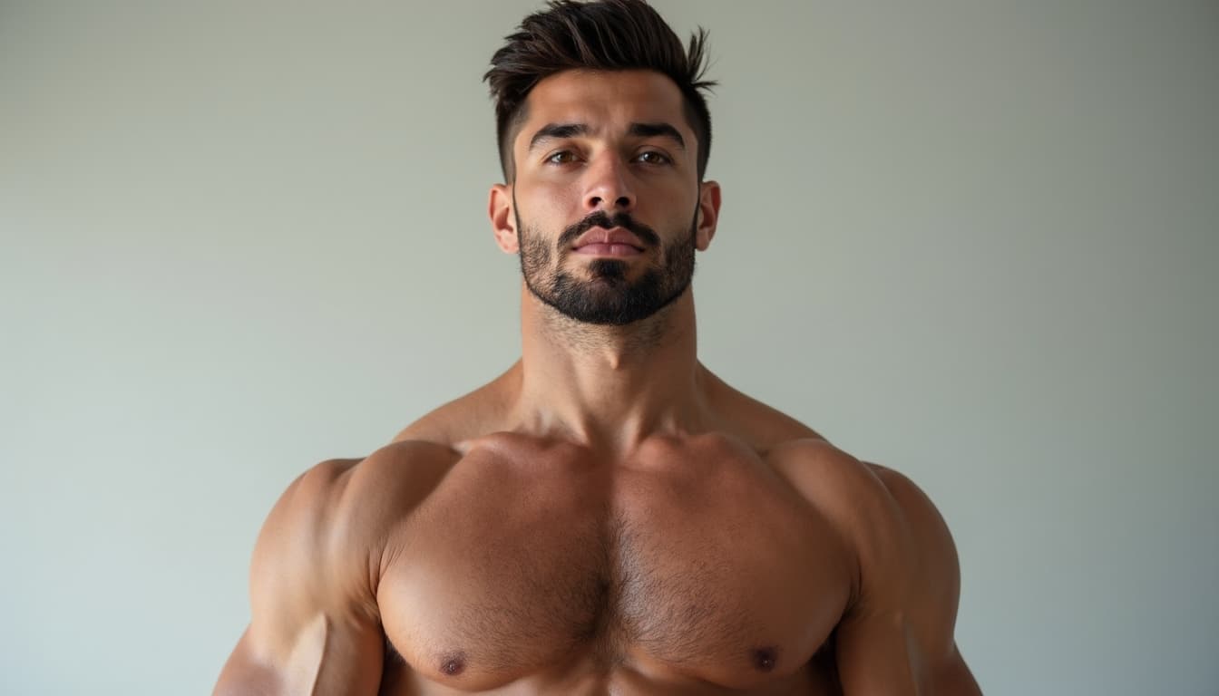 Geformter Körper, der innere Gesundheit darstellt