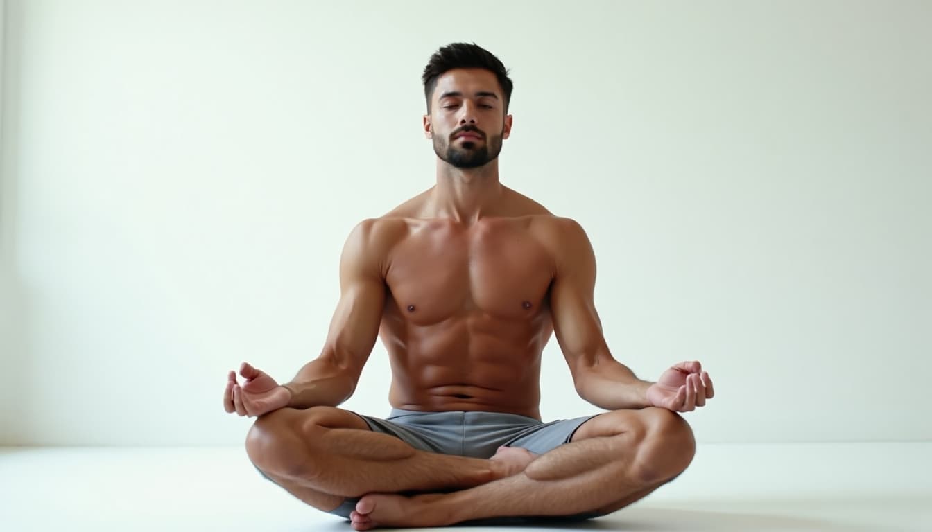 Man Meditating