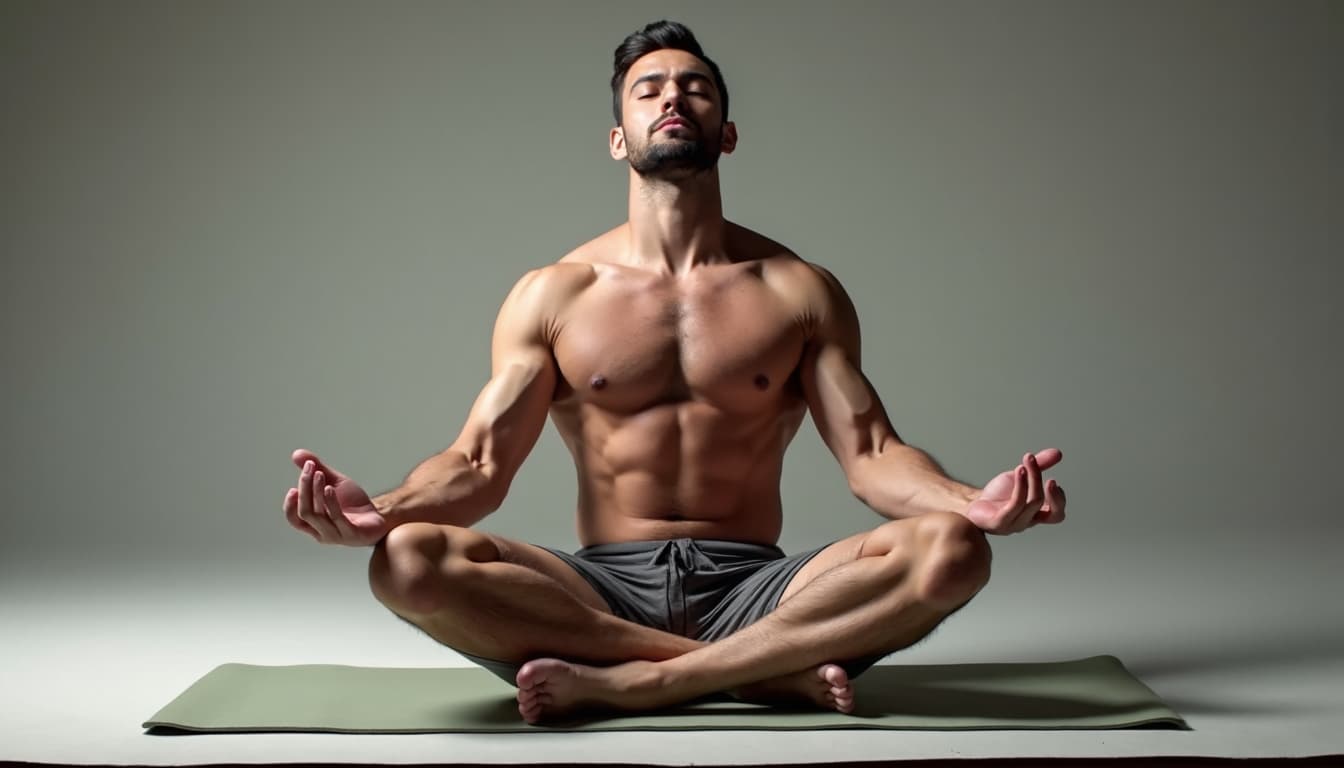 Hombre Meditando