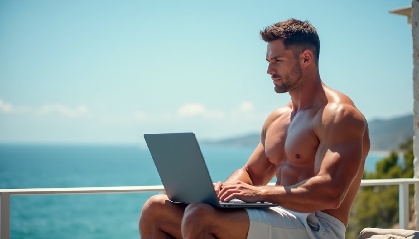 Abandone o Cubículo, Abrace a Vista do Oceano: Sua Revolução de Trabalho Remoto
