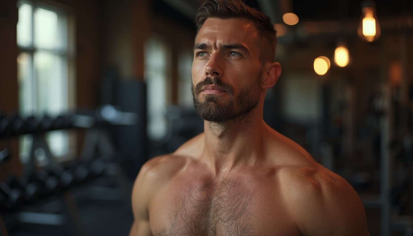 Fitness Maschile Motivato