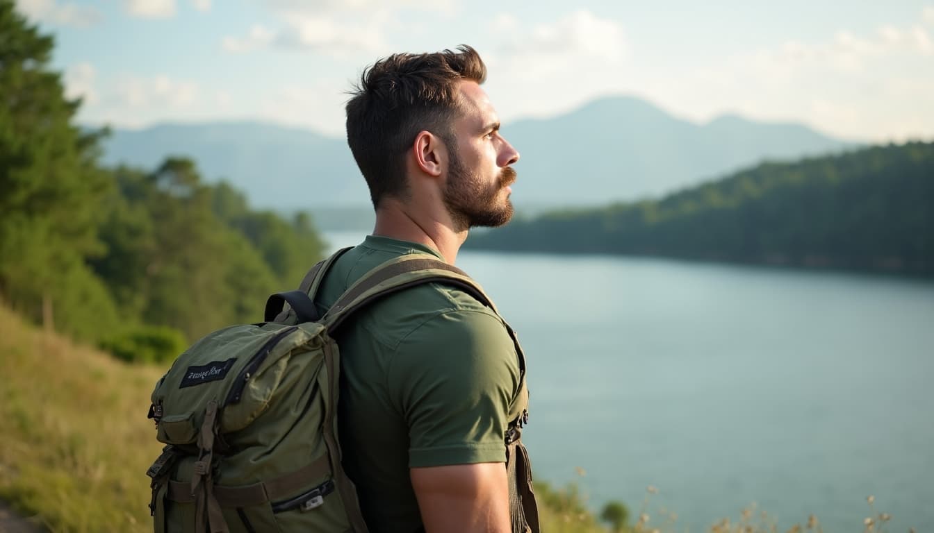 Connexion paisible avec la nature