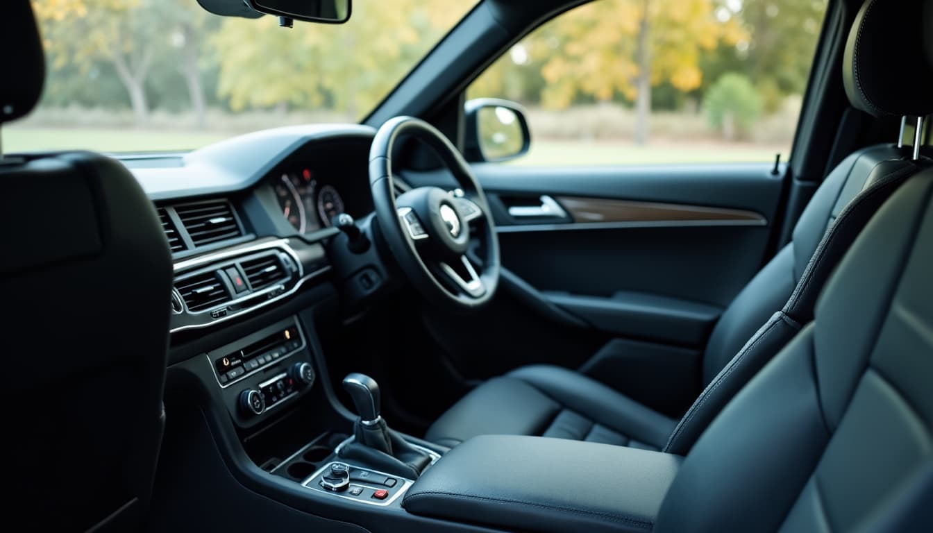 Organized Car Interior