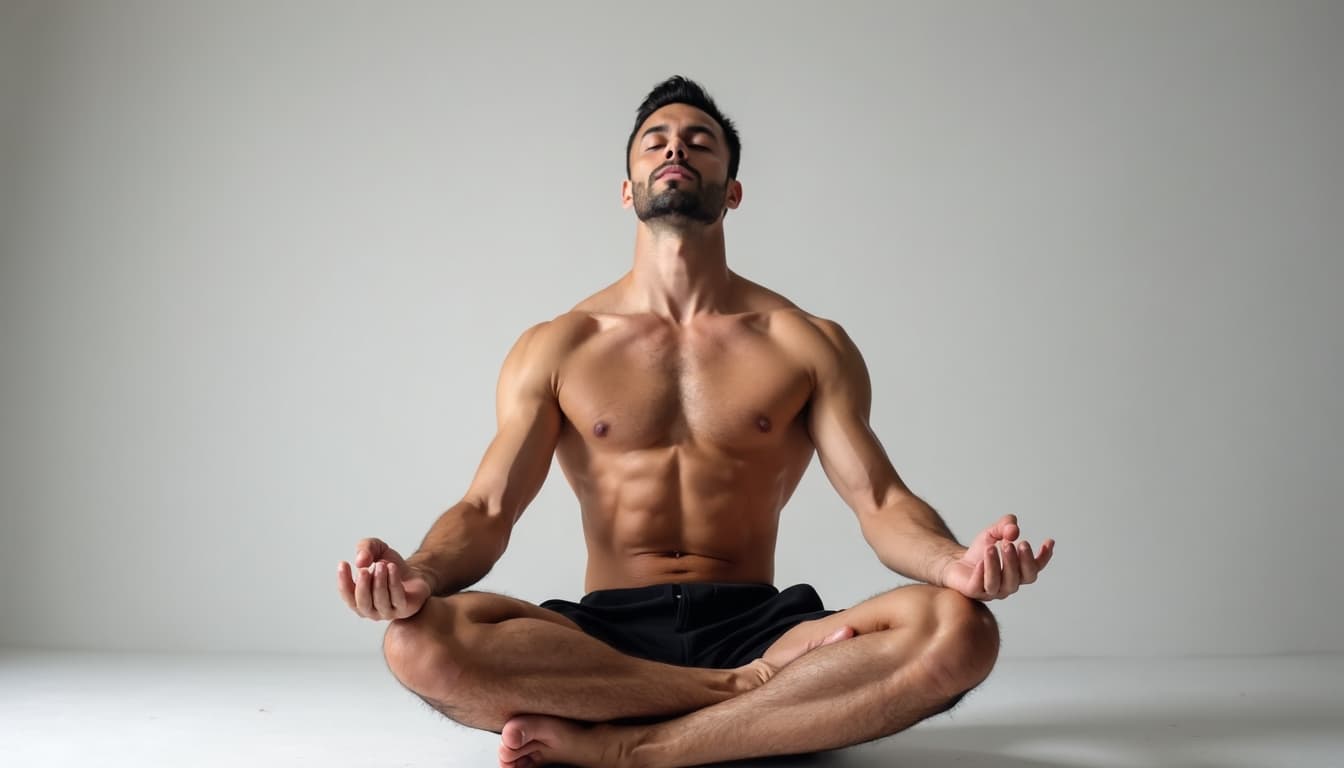 Man Meditating