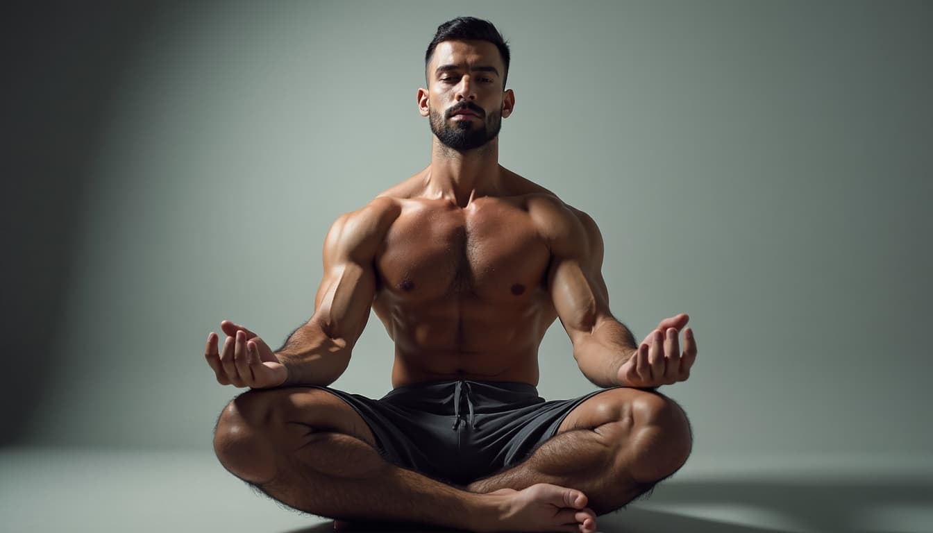 Man Meditating
