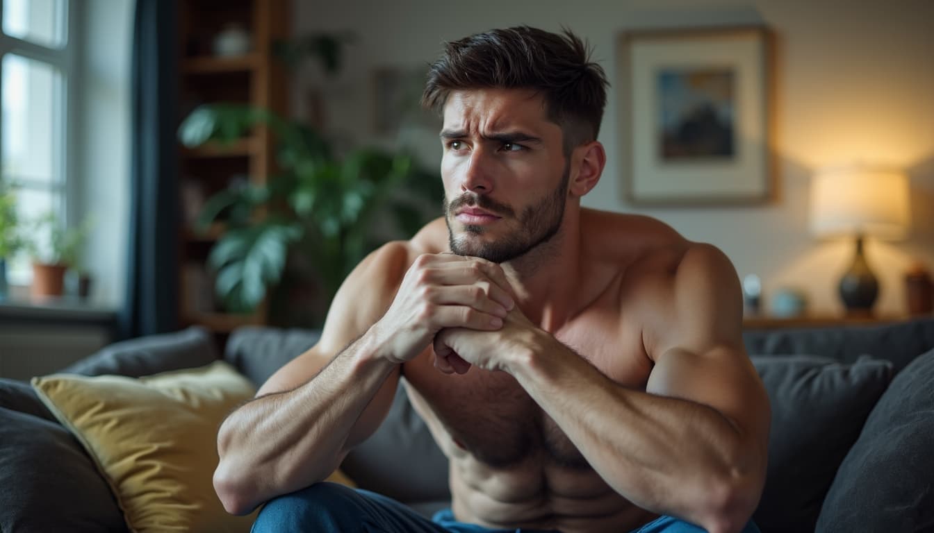 Man Avoiding Work