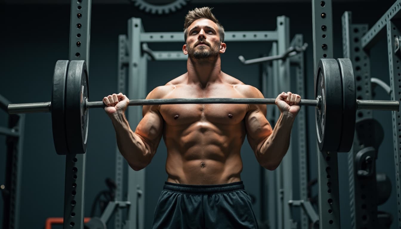 Krafttraining Mann