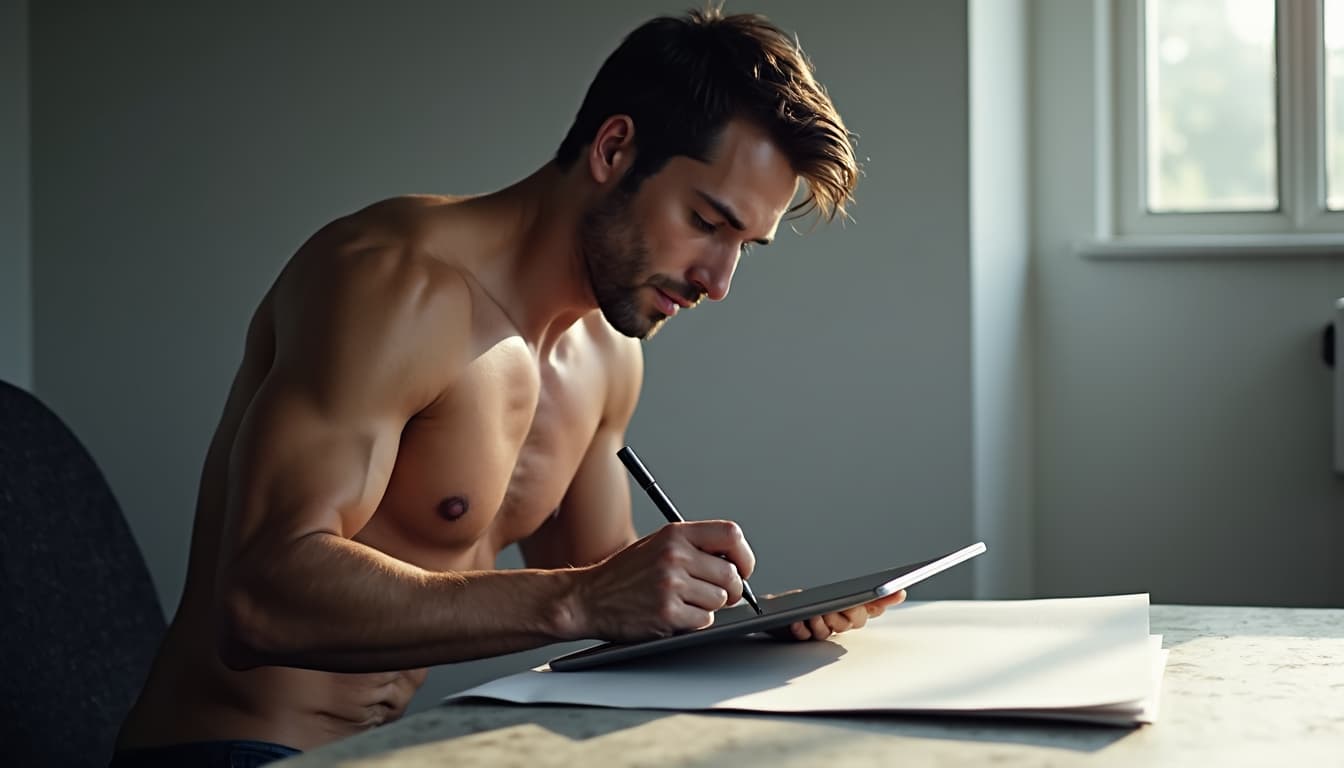 تدفق إبداعي مركّز