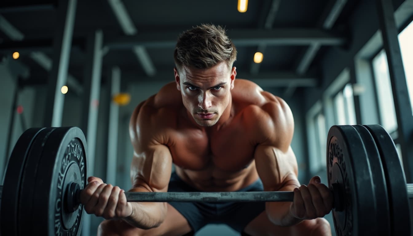 Man working out