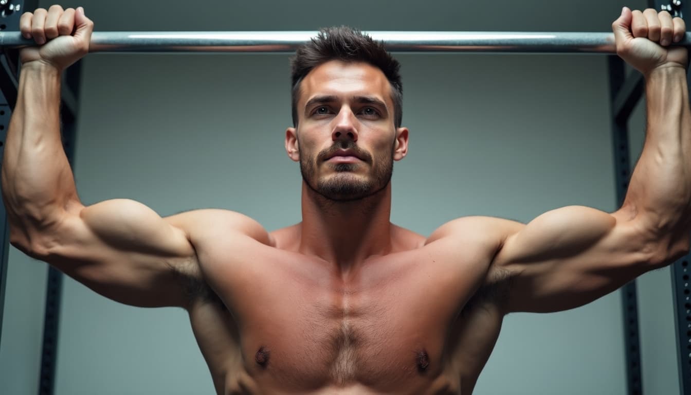 Man Exercising