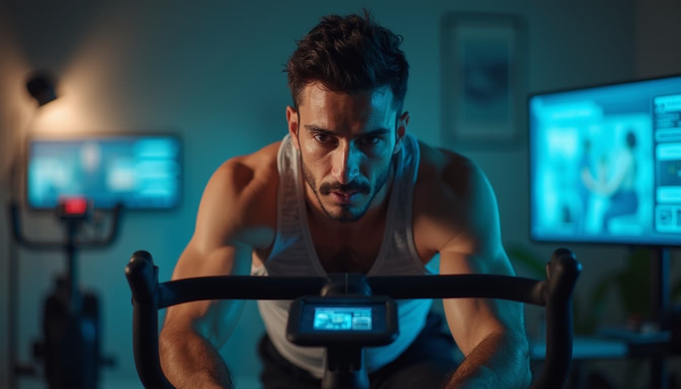 Tecnología de Gimnasio Inteligente en Casa