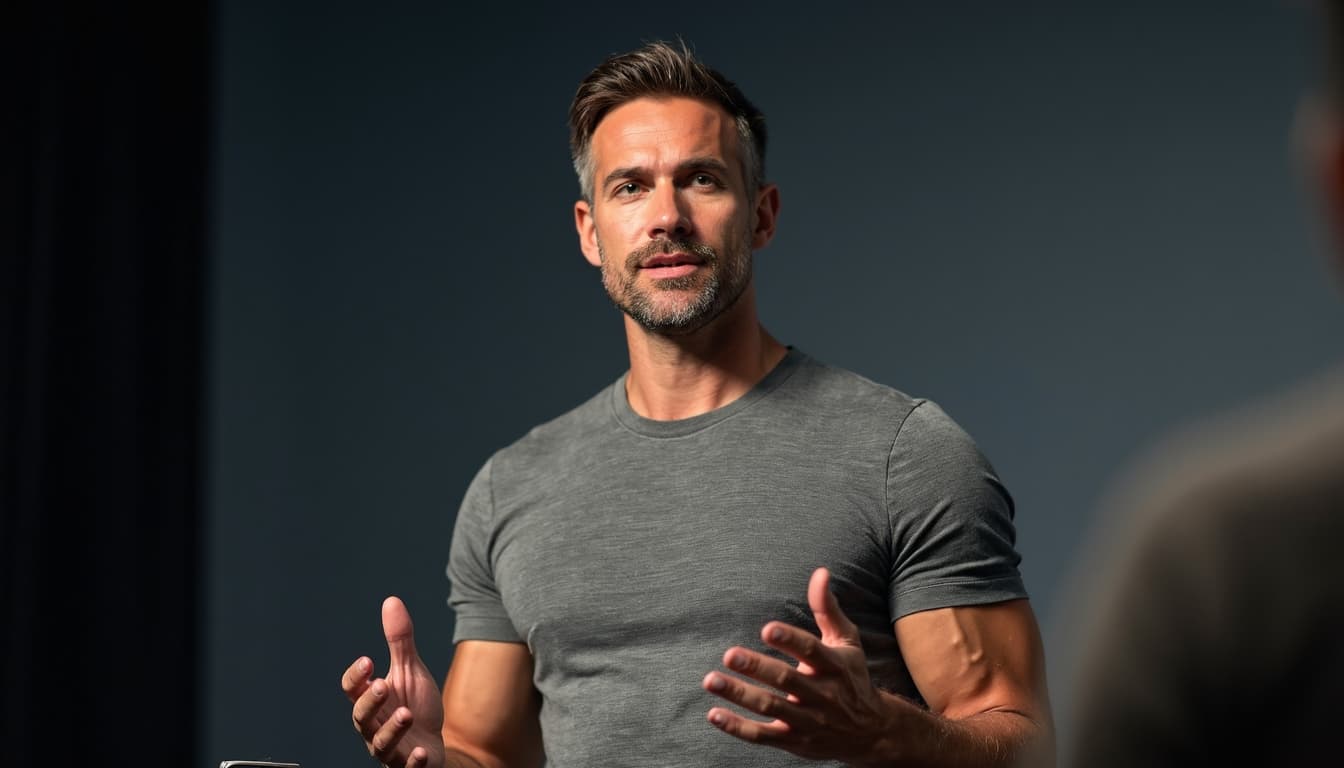 Engaging Speaker Projecting Conviction