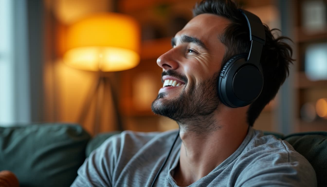 Man with Headphones