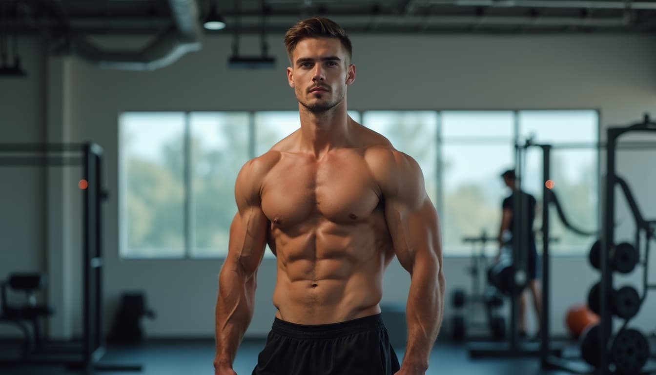 Man achieving self-awareness